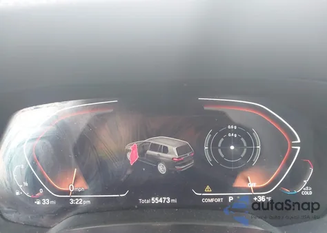 2021 BMW X7 xDrive40I из США, поврежденный, VIN 5UXCW2C00M9F27655